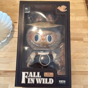 The Monsters Labubu FALL IN WILD - Vinyl Plush Large Doll Authentic POP MART